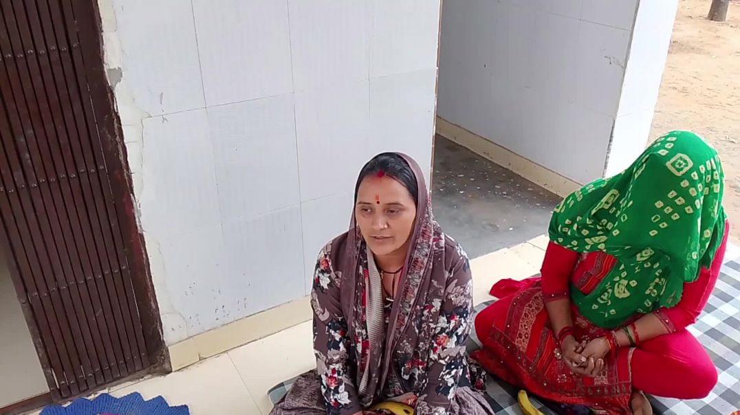 बिरड गांव का अद्भुद नजारा, पहुंची 1001 किलो की गद्दा।