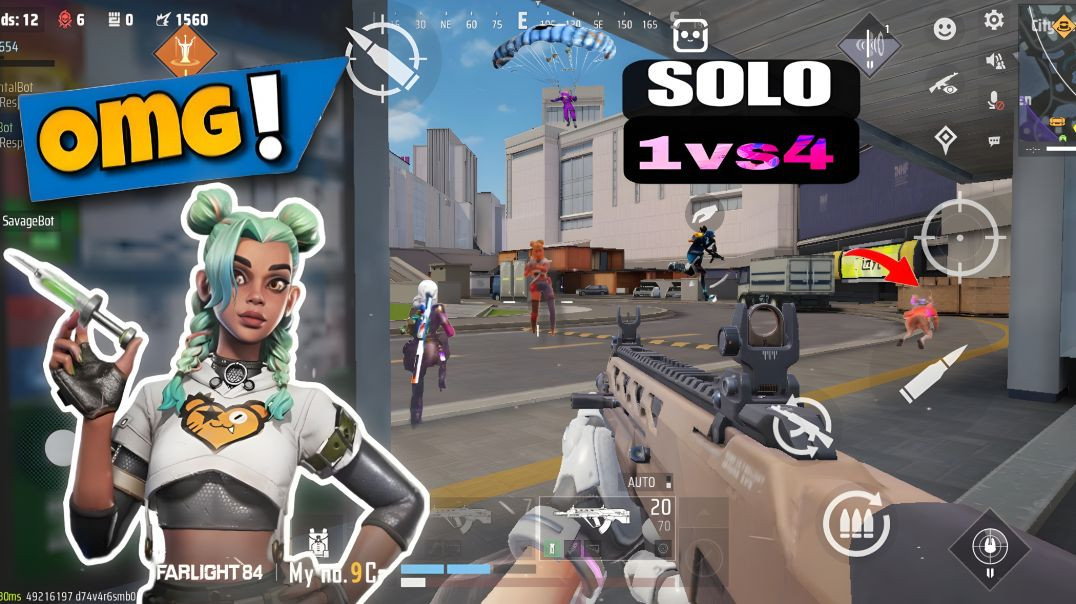 ⁣They FARLIGHT84 me best Moments playing in 1vs4 // 25 KiLL