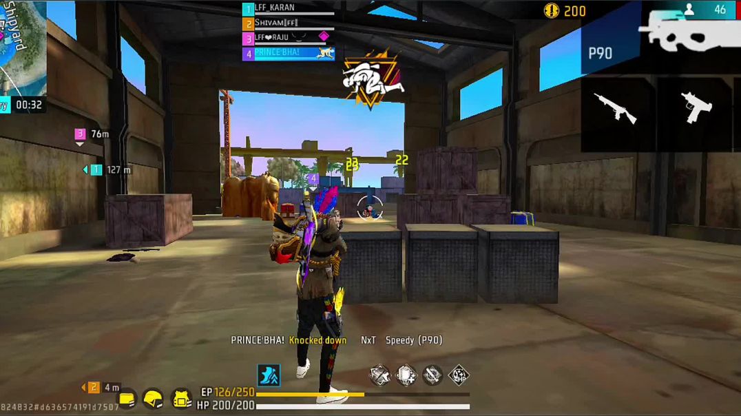 ⁣WAIT FOR END ☠️ 😳 FREE FIRE MOBILE GAMEPLAY 📱