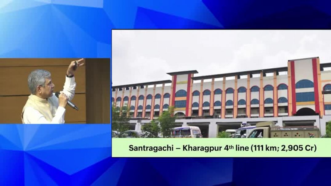 ⁣Union Cabinet approved Santragachi-Kharagpur 4th