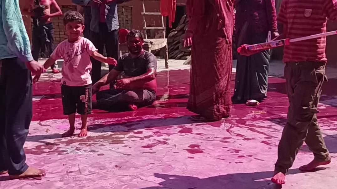 ⁣होली रे होली