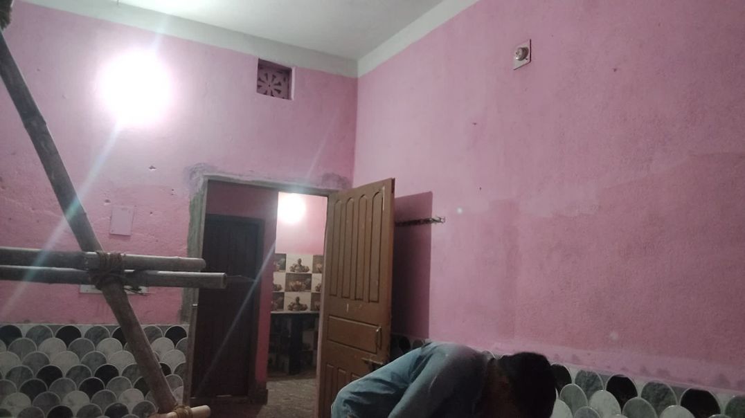 ⁣Roller se paint ho raha hai #paint