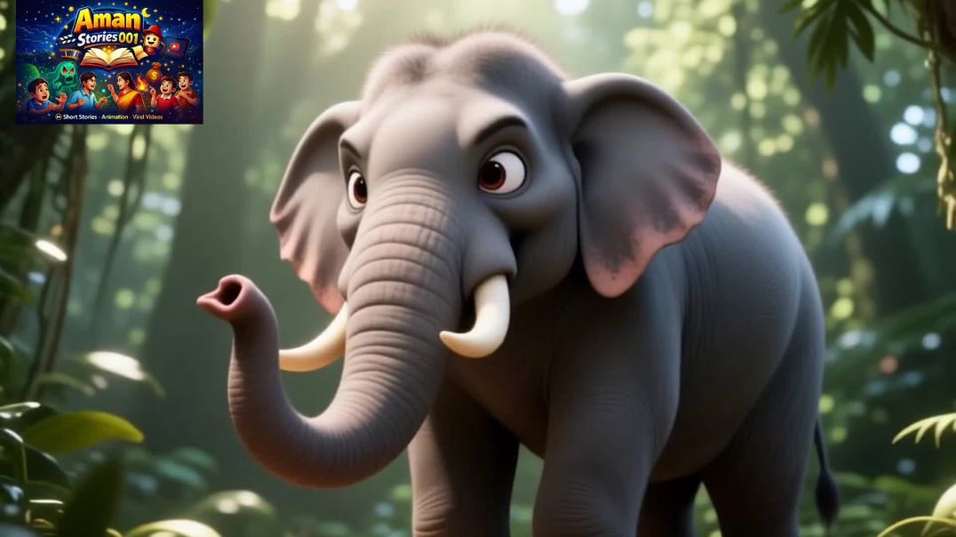 ⁣मेहनती चींटी और घमंडी हाथी | Jungle Moral Story in Hindi | Powerful Motivation Story