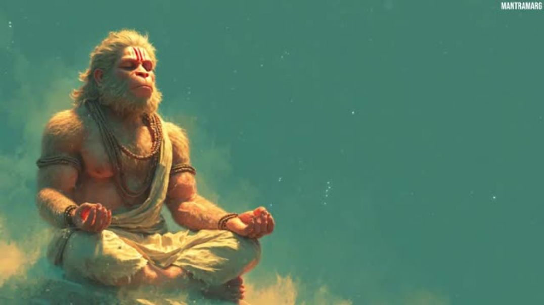 ⁣HANUMAN CHALISA - Healing Version 30 हनुमान चालीसा | Calming Devotional Prayer Mantra Marg