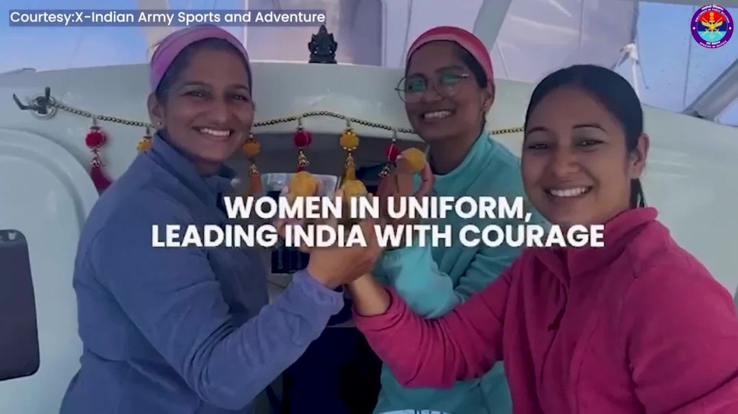 ⁣Samudra Pradakshina Where the Sea Tests, Triveni Triumphs!