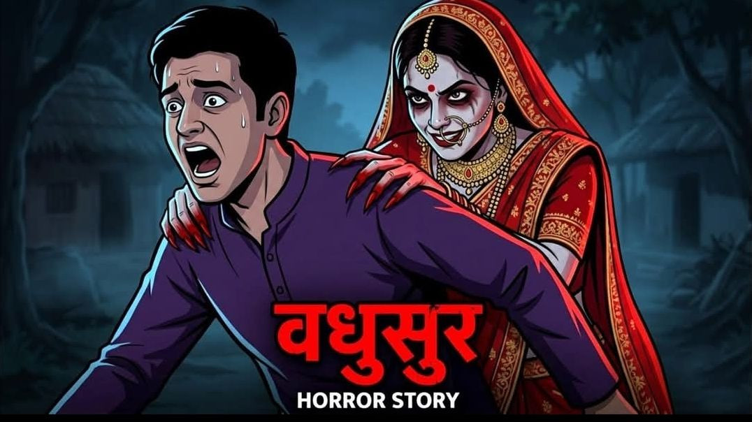 ⁣[Title: वधुसुर - एक खौफनाक दास्तान | Horror Animation Story]