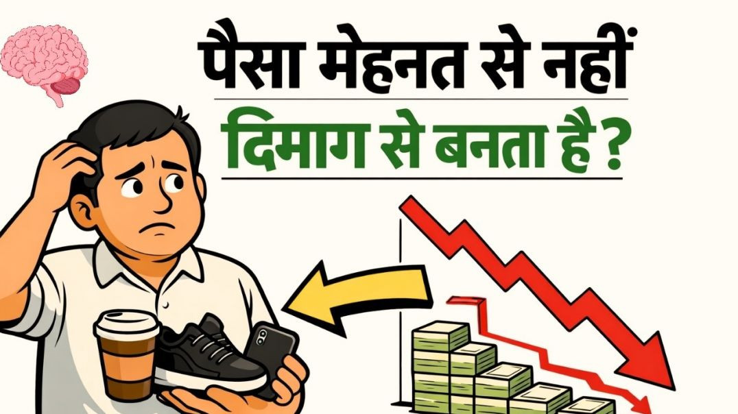⁣पैसा मेहनत से नहीं दिमाग़ से आता है | Money Mindset 💵