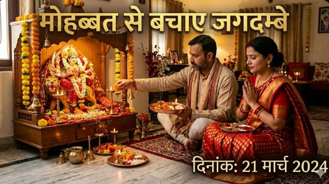 ⁣मोहब्बत से बचाया जगदंबे this is uploaded by Sachin Singhal quality 360