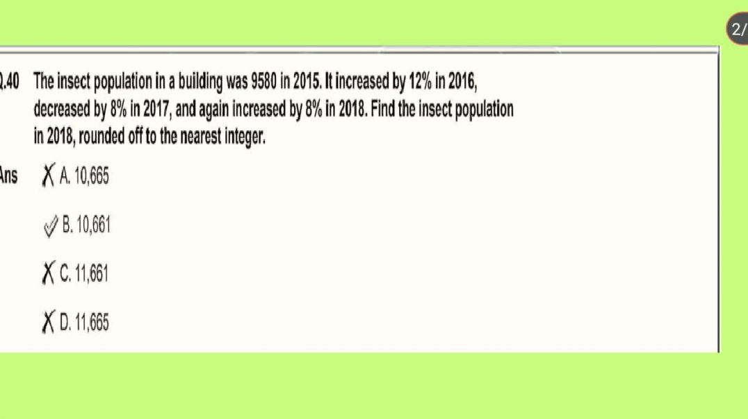 ⁣Rrb  previous year question