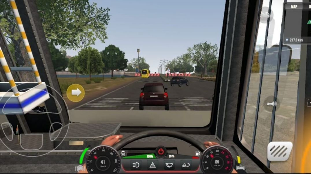 ⁣OMG 😱 सामने वाली कार ठुकते ठुकते बच गयी | Dangerous Level Truck Driving Gameplay