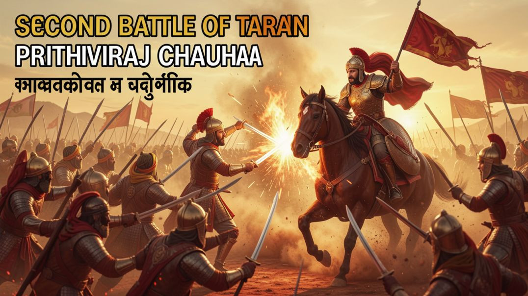 ⁣Second Battle of Tarain ⚔ | Muhammad Ghori Ki Jeet | Prithviraj Chauhan vs Ghori #shorts