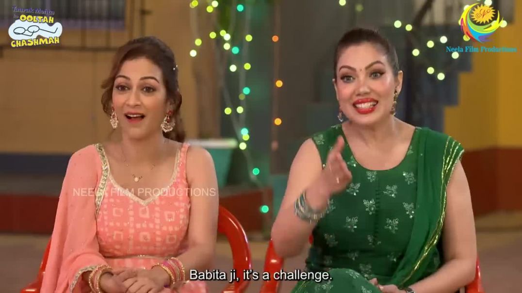 ⁣NEW_ Ep 4650 - Babita ne De Diya Jethalal ko Itna Bada Challenge_ _ Taarak Mehta ka Ooltah  Chashmah