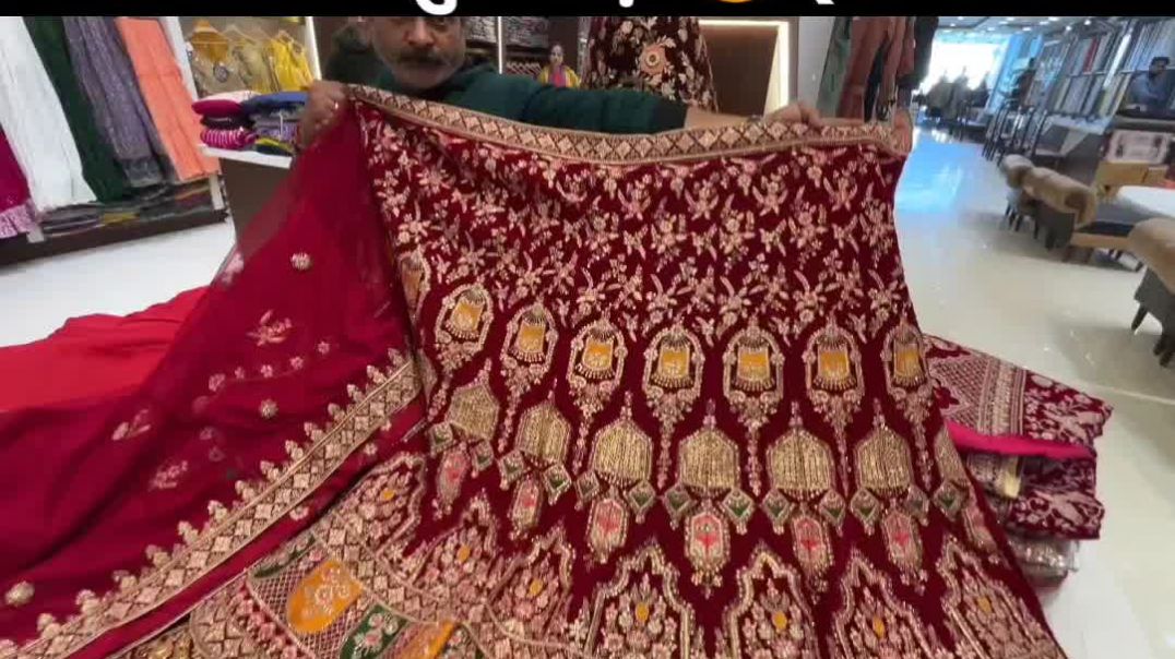 ⁣सस्ती साड़ी और लहंगा का रेंज देवरिया 😍😍 wholesale market video