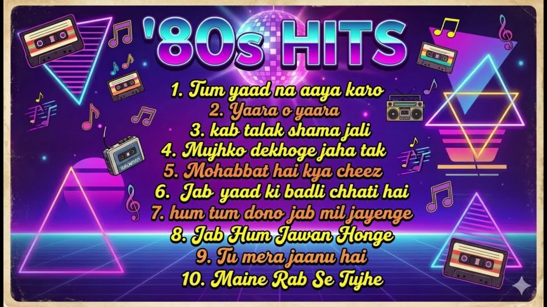 ⁣80’s Hits Bollywood Songs | Evergreen Romantic Songs | Old Hindi Songs | 80s Superhit Playlist