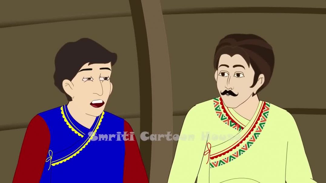 ⁣Majrater Borjatri -Bhuter Golpo _ new ghost story Animation _ haunted palace _ Bhuter cartoon