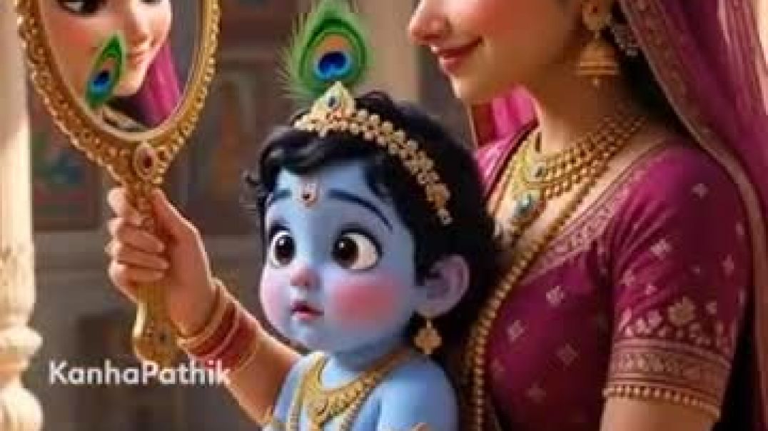 ⁣जब_भगवान_खुद_अपने_प्रतिबिंब_से_रूठ_गए…_🪞✨_‪@BhaktiPath‬(360p)