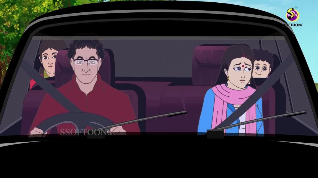 ⁣পুকুর পাড়ের আতঙ্ক _ Pukur Parer Atonko _ Bhuter Golpo _ Bengali Horror Cartoon _ Ssoftoons