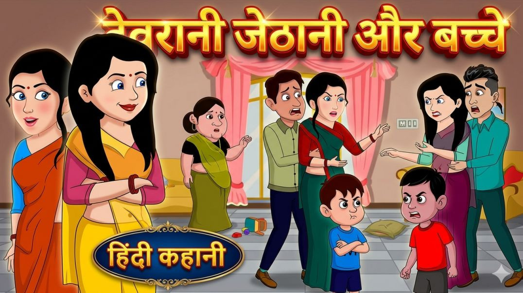 ⁣देवरानी जेठानी की लड़ाई और बच्चों का झगड़ा | Hindi Kahaniya | Moral Stories