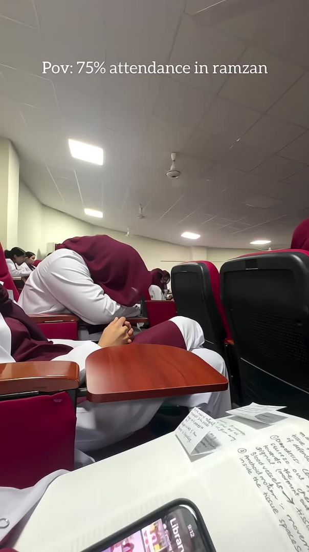 Ramadan and 70%Attendance 😭