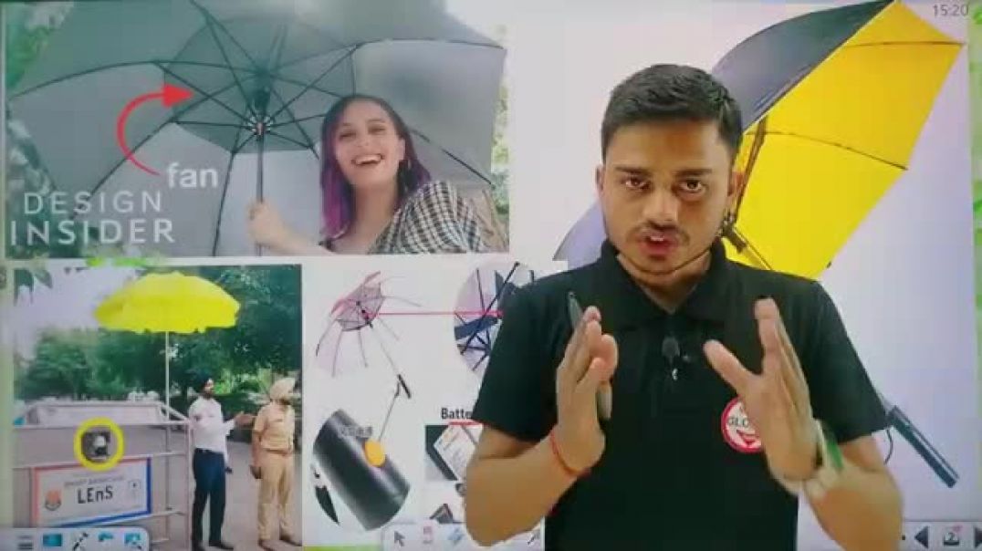 📢भारत बनाया Smart Umbrella!🔥चीन जापान को पीछे छोड़! Made in India: Features & Real Life Test! ✅
