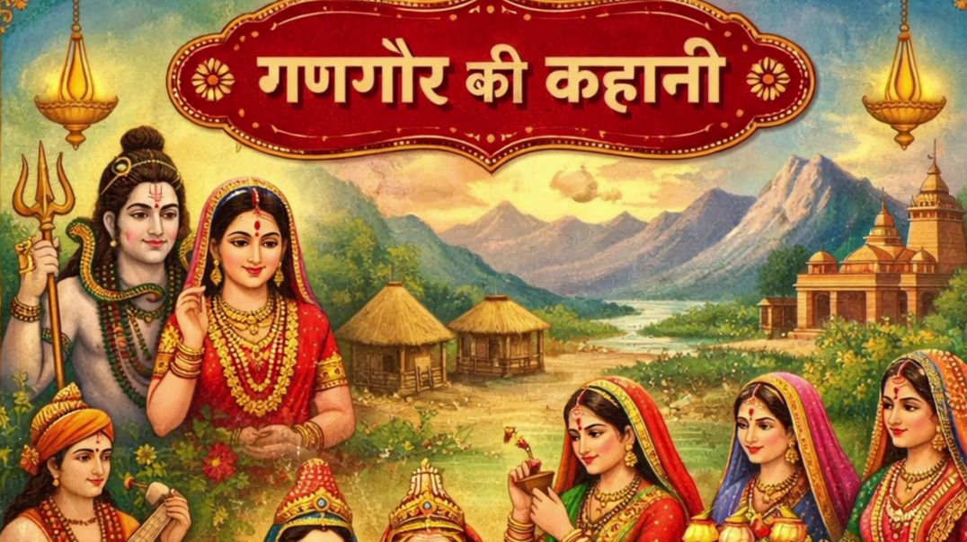 ⁣गणगौर व्रत में सुनाई जाने वाली कहानी (गरीब लङकी की कहानी)