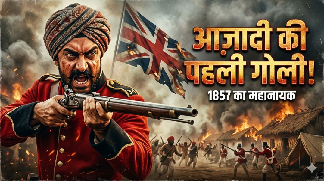 ⁣1857 ki Kranti: Mangal Pandey ne kaise badla Itihas?