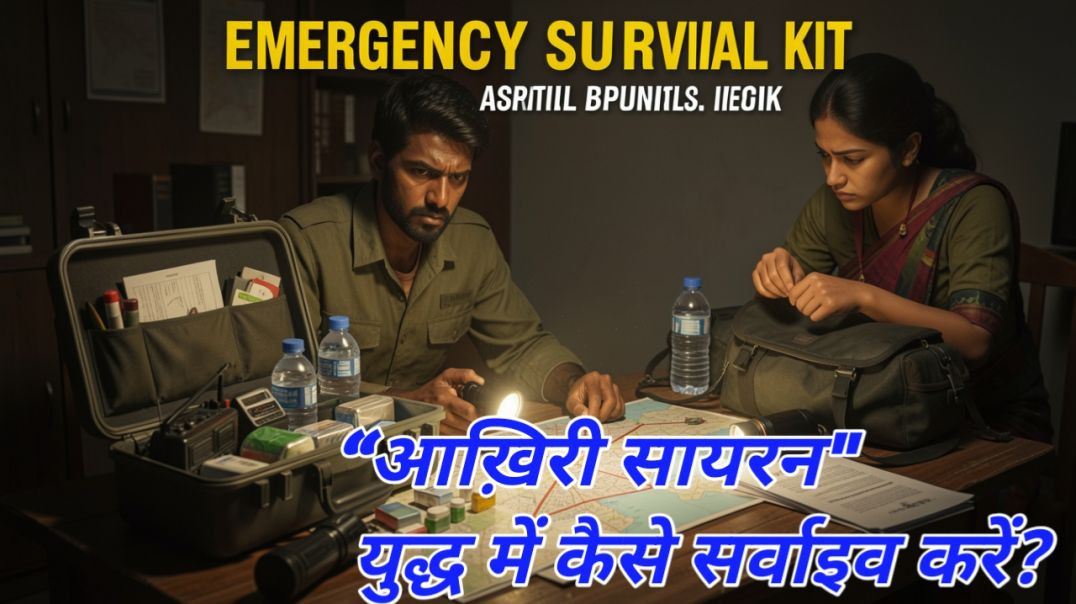 ⁣अगर शहर में युद्ध हो जाए तो क्या करें? | 72 Hours War Survival Story