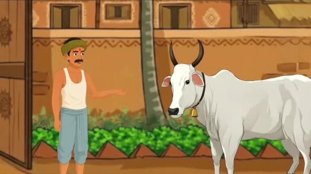 ⁣दो भाई की कहानी एक अमीर था एक गरीब आमिर भाई के पास एक गौ माता थी