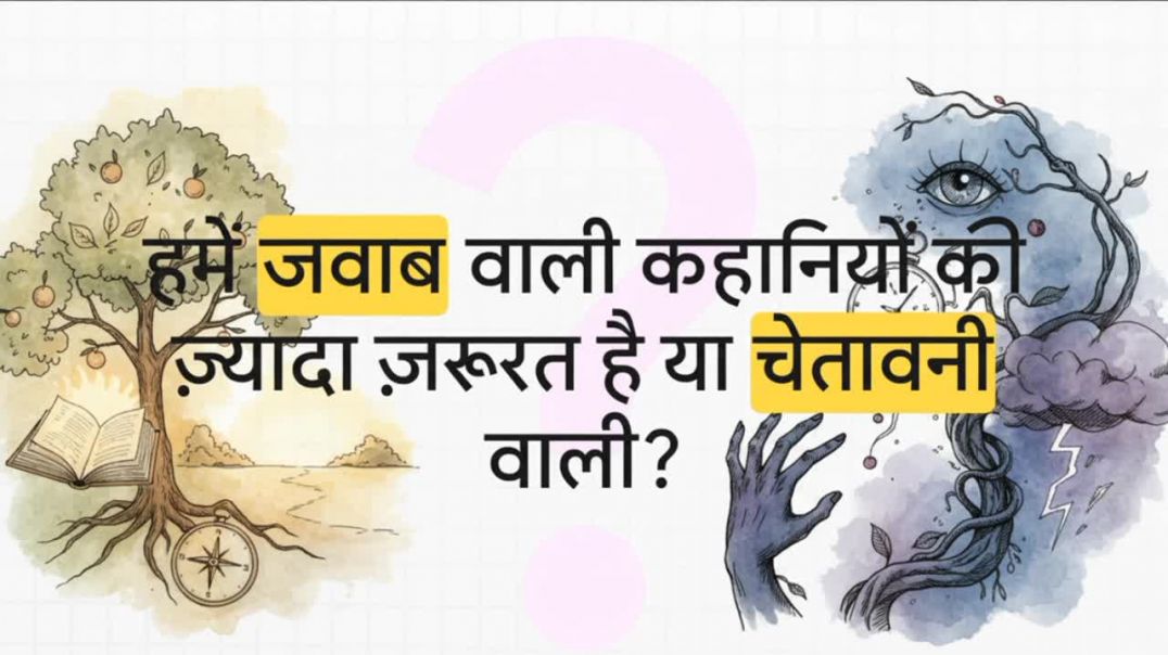 ⁣एक बुदिमान लकडबग्घा और बिक्रम पत्रकार कि हिंदी कहानी