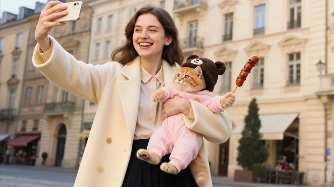 ⁣Animation video cat