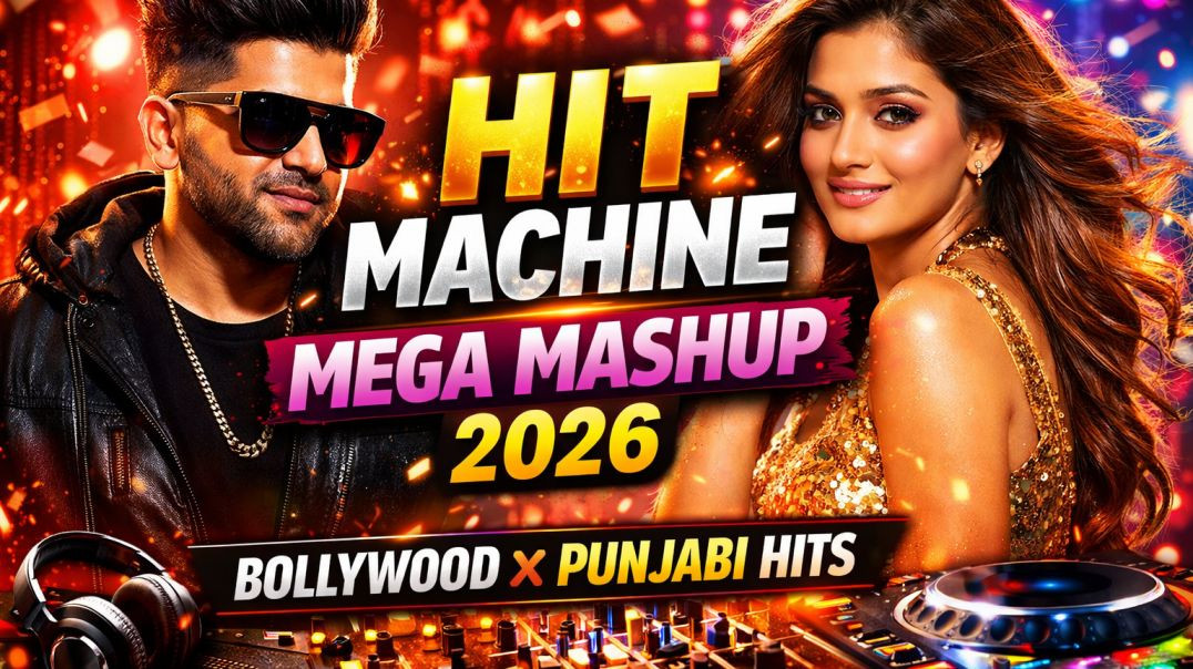 ⁣HIT MACHINE 🔥 Mega Mashup 2026 | Nonstop DJ Remix | Bollywood x Punjabi Hits 🎧