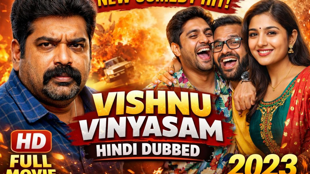 ⁣Vishnu Vinyasam Full Movie HD | South Indian Comedy Movie Hindi Dubbed 2023