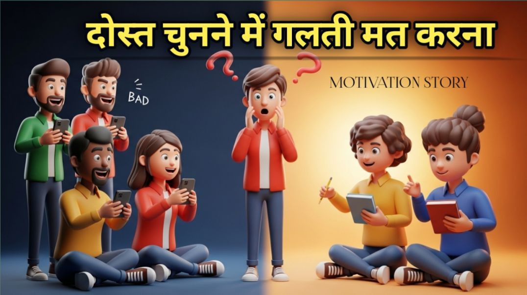 ⁣Student Life Motivation | अच्छे दोस्तों का चुनाव कैसे करें | Powerful Motivation For Students