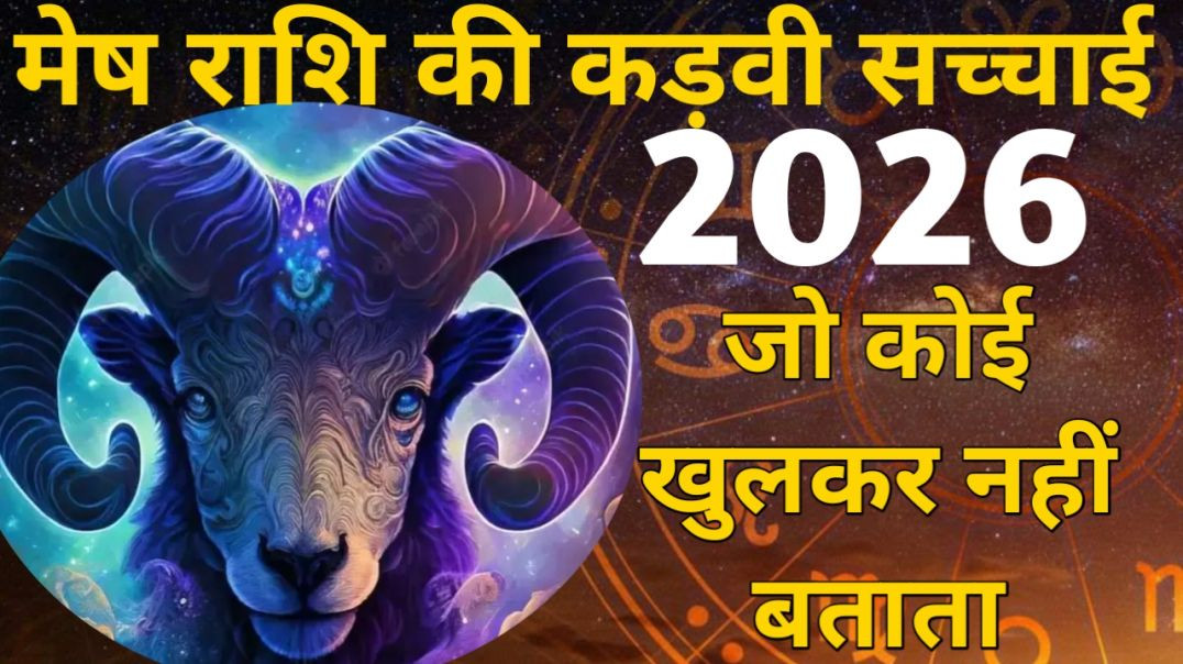 ⁣मेष राशि की कड़वी सच्चाई जो कोई खुलकर नहीं बताता