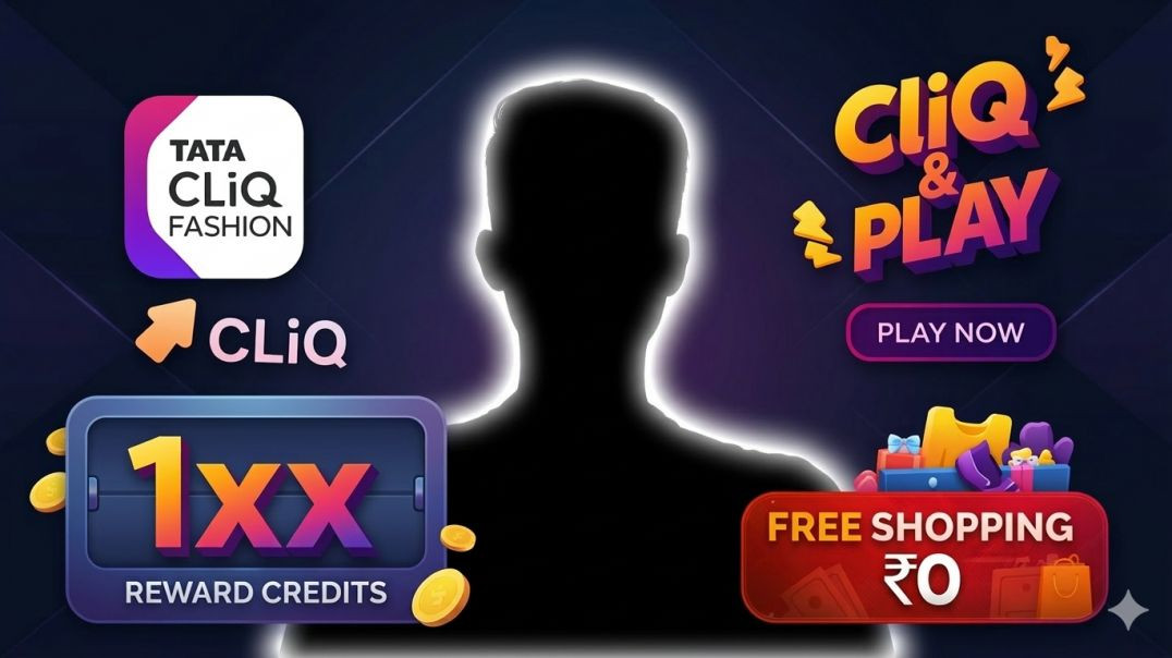 ⁣Tata Cliq New Loot: Play Games & Win Free ₹100 Shopping Cash! 🤑