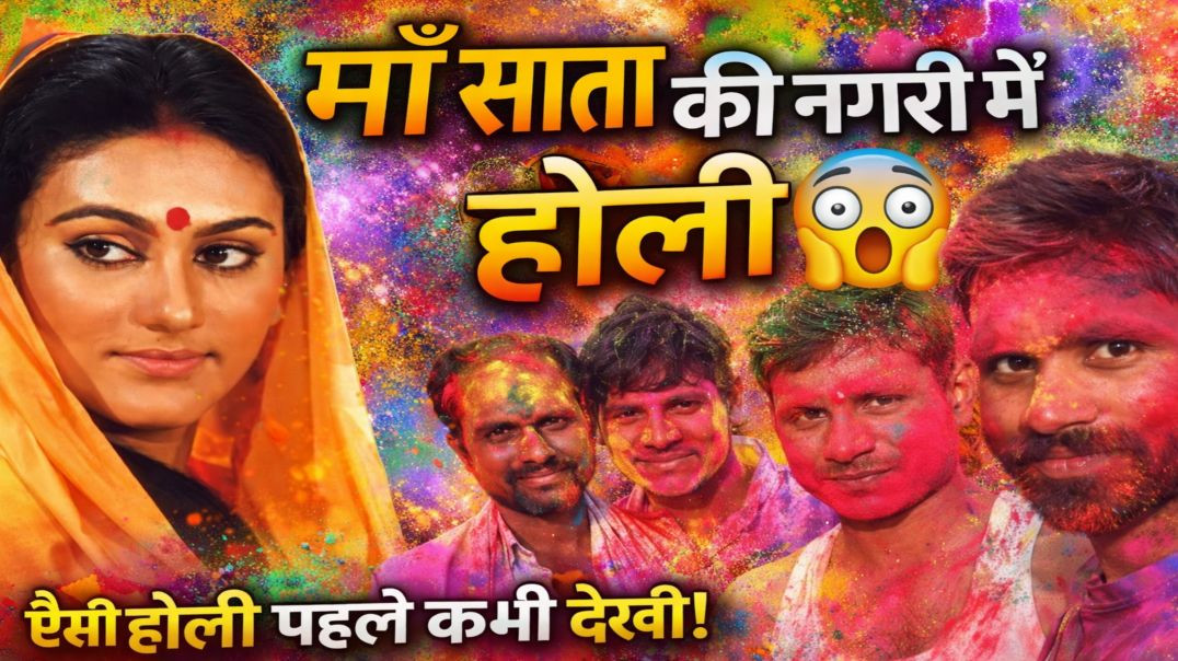 ⁣Holi in the City of Maa Sita 2026 🌈 | Bhojpuri Holi Celebration | Sushil Patel Vlogs | ApnaTube