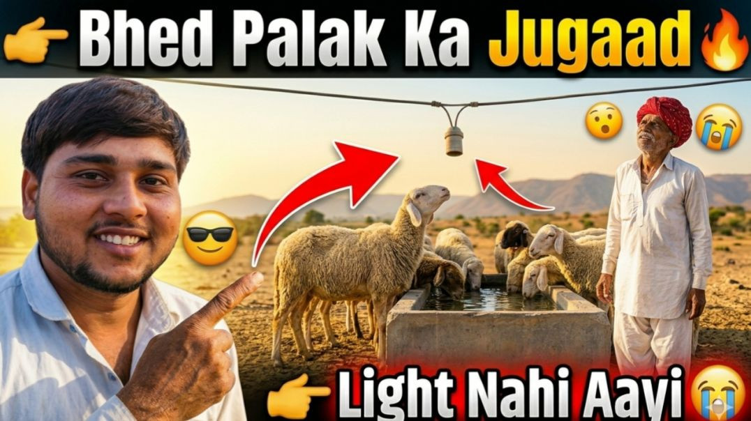 ⁣Bhed Palak ka Jugaad Fail 😭 | Light Nahi Aayi | Desi Village Vlog