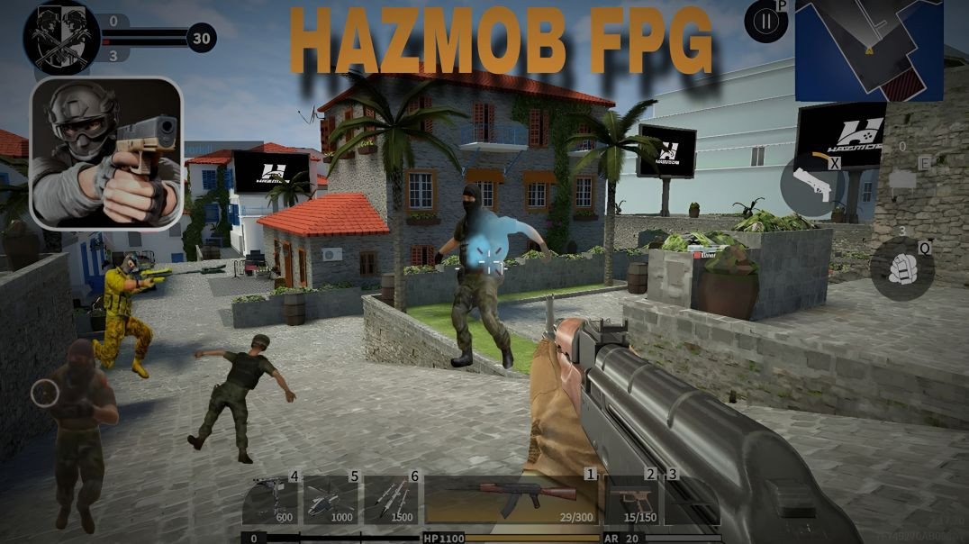 ⁣Shooting multiplayer mobile gaming HAZMOB FPG