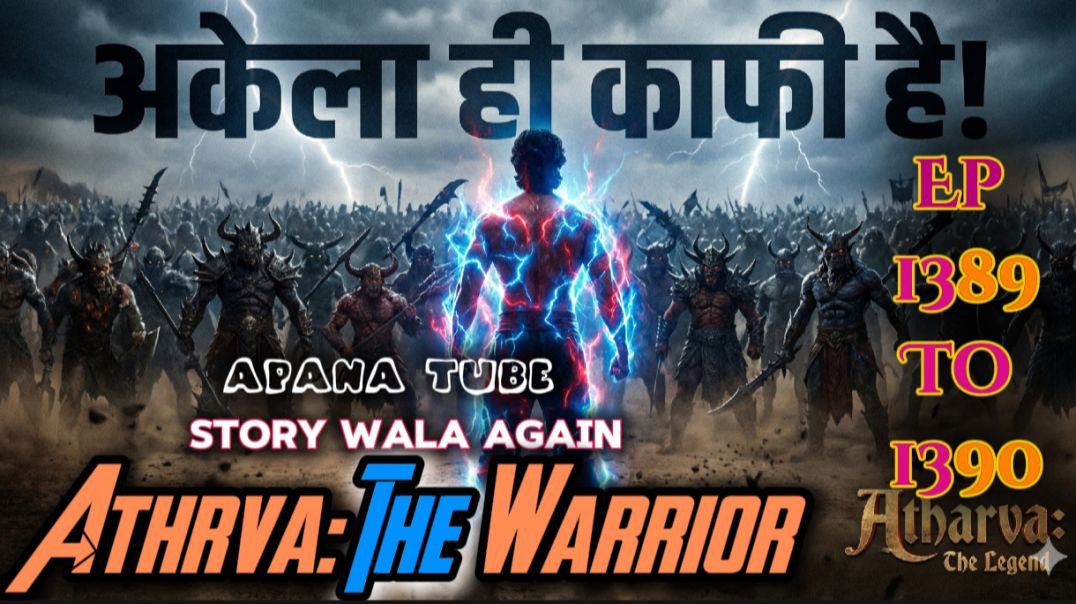 ⁣👊Athrva: The Warrior | New Ep 1389 To 1390 | Hindi Audio Pocket Story | @StoryWala
