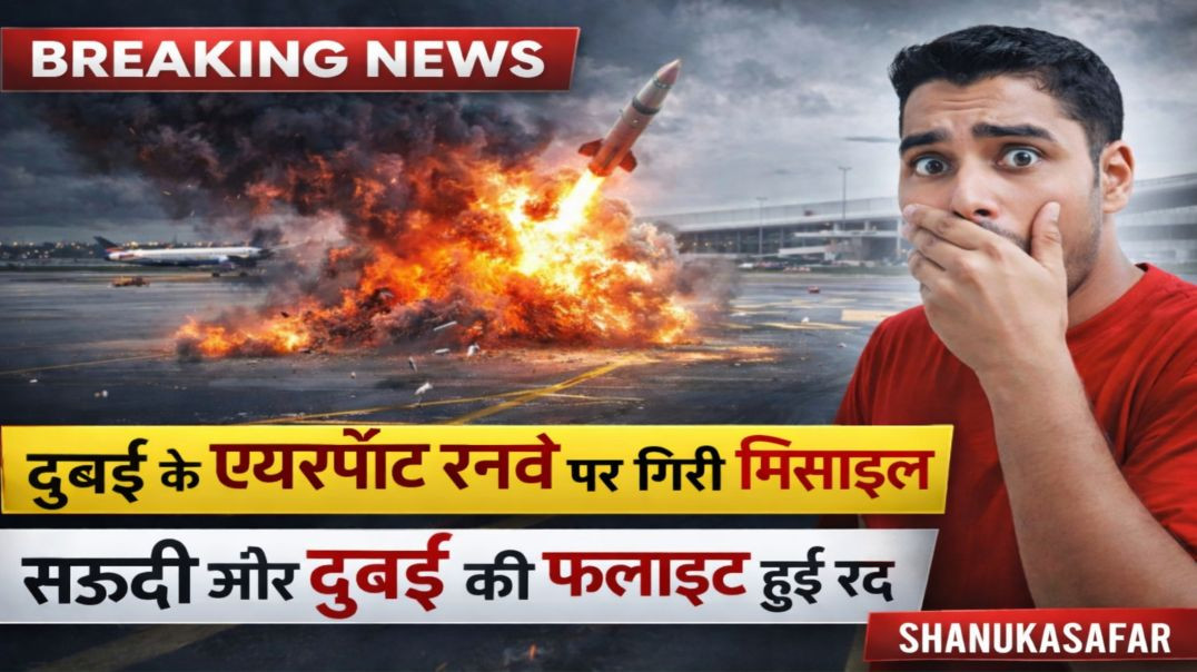 ⁣Breaking News: India Se Saudi Aur Dubai Ki Flights Cancel! Israel–Iran War Ka Bada Asar 😱 #shanukasafar