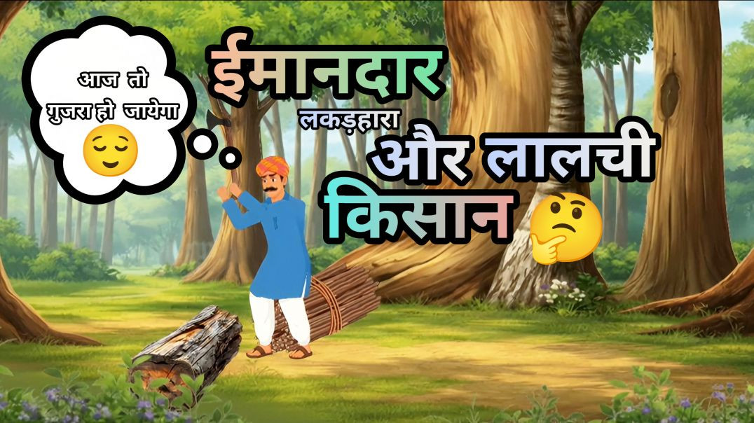 ⁣Imamdar lakadhara aur lalchi kisan