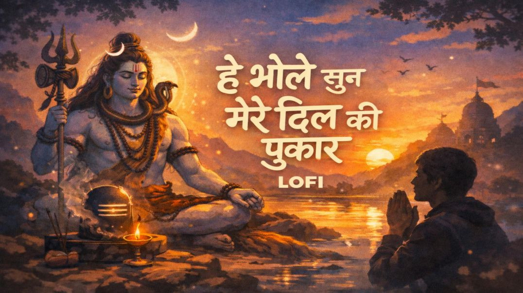 ⁣हे भोले सुन मेरे दिल की पुकार /LOFI Shiv Bhajan /Mahadev LoFi Song /Peaceful Shiva MeditationMusic