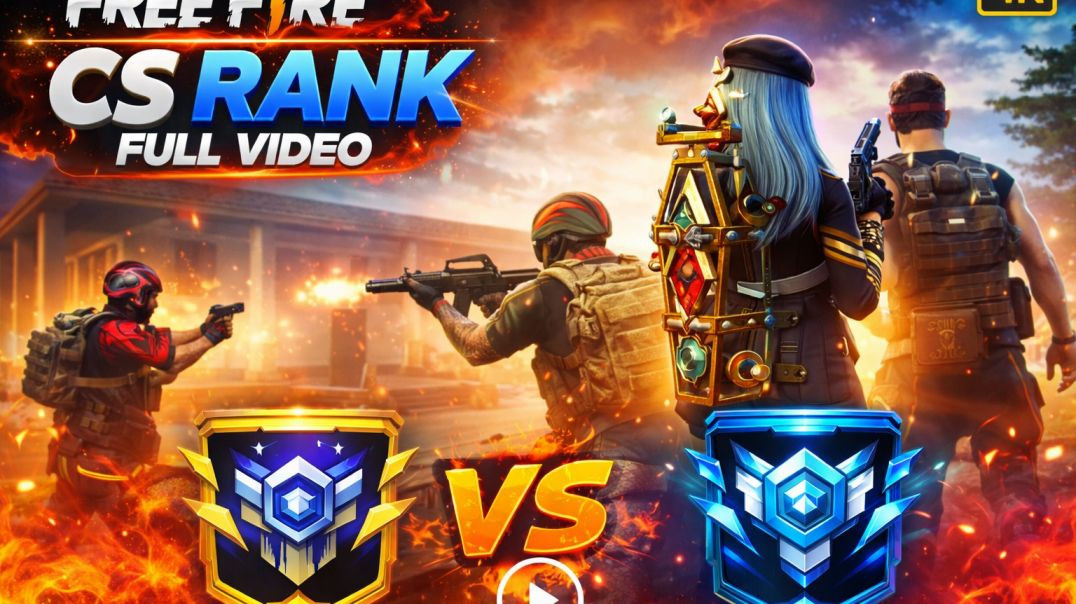 ⁣Free Fire CS Rank Full Video 4k