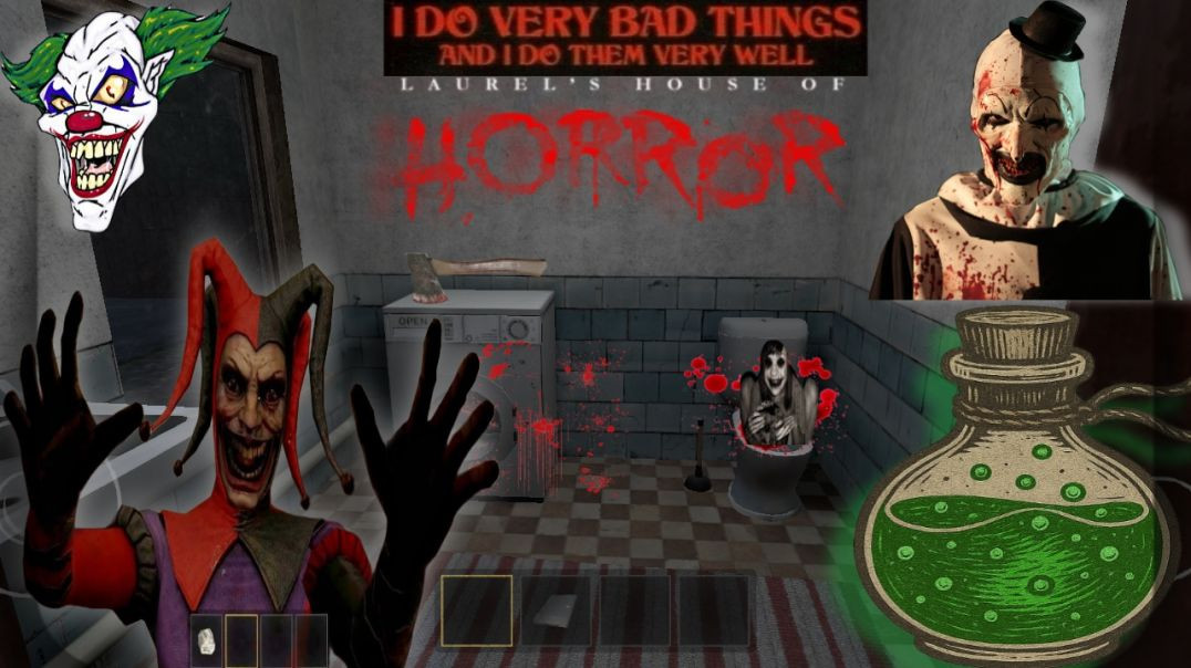 ⁣Playing as Joker Show in forgotten villa Horror jokershow Gameplay