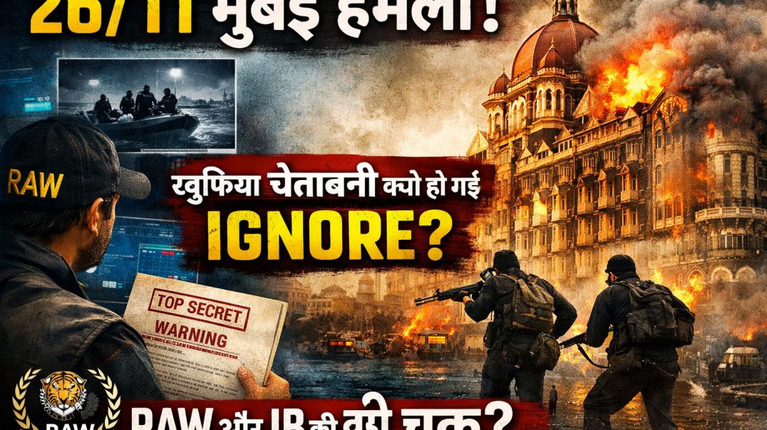 ⁣26/11 Mumbai Attacks: Wo Warning Jo Ignore Ho Gayi | RAW & IB Secret Failure Story