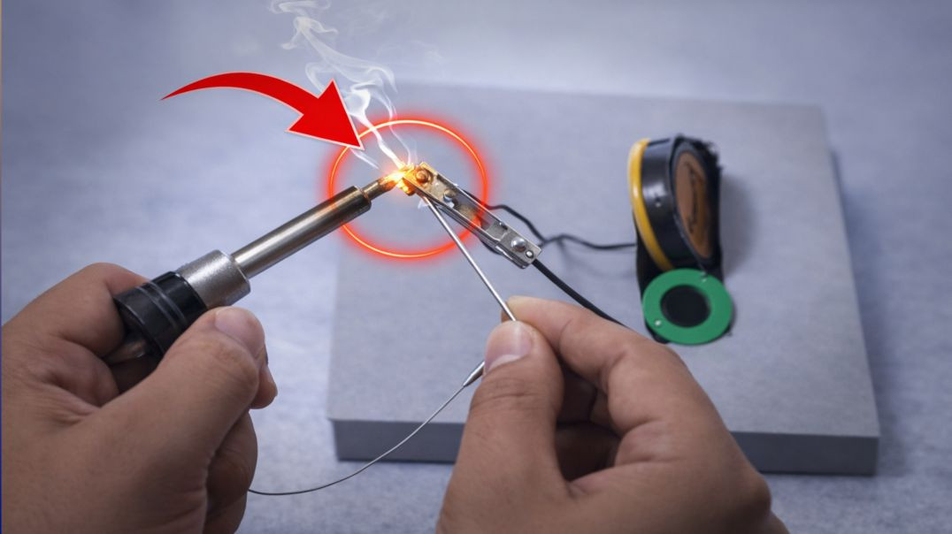 सोल्डरिंग के लिए स्टैंड _how to make soldering stand _diy soldering stand _homemade soldering stand