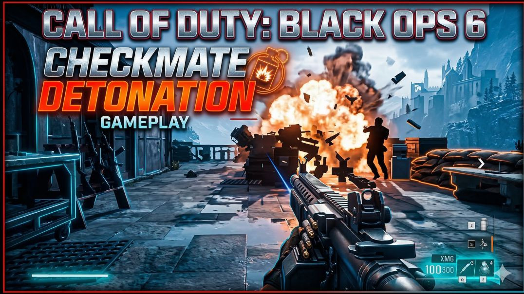 ⁣Call of Duty Black Ops 6 – Mission: Checkmate Detonation (Campaign Gameplay)