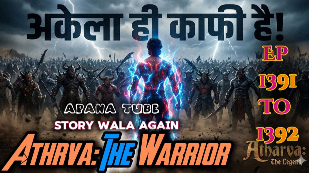 ⁣👊Athrva: The Warrior | New Ep 1391 To 1392 | Hindi Audio Pocket Story | @StoryWala