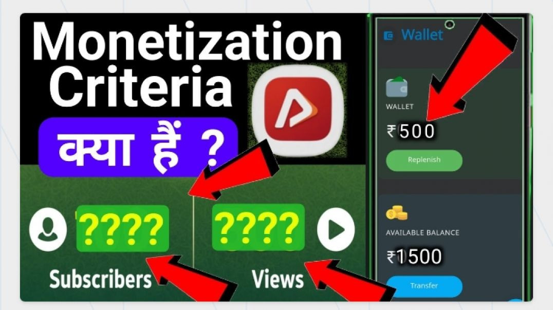 ⁣APNATUBE KAISE HOGA MONETIZE