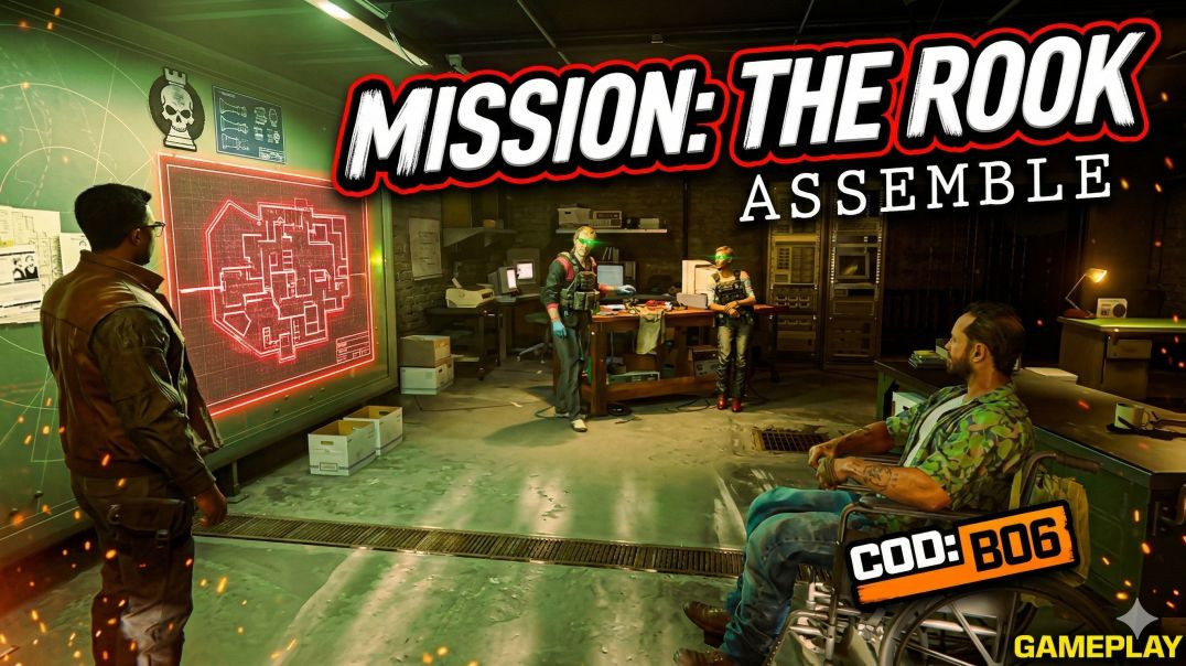 ⁣Black Ops 6 The Rook: Assemble Mission Guide | Campaign Gameplay